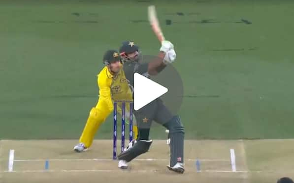 [Watch] Babar Azam Finishes Off With A 'One Of A Kind' Six As Pakistan Humble Australia